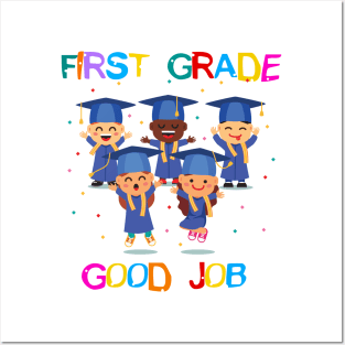 First Grade quarantine graduation shirt | First grade 2020 Posters and Art